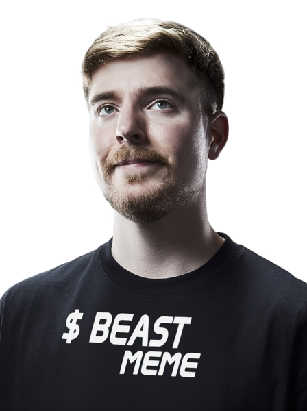 MrBeast with Thumbs Up